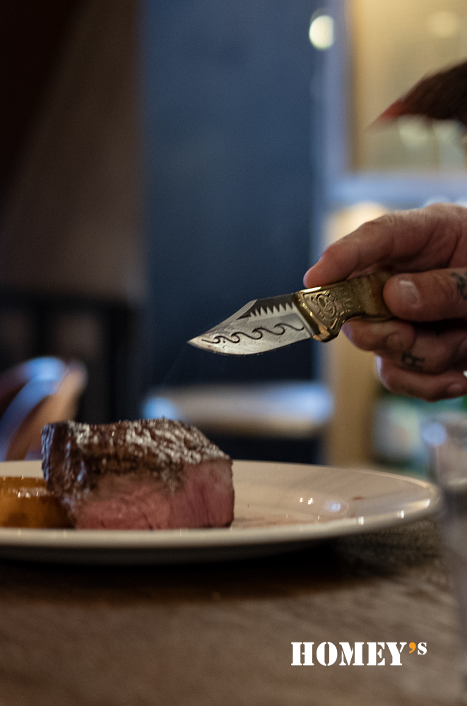 Henk Schiffmacher X Homey's - Steakknives - Photo by Elke Naber